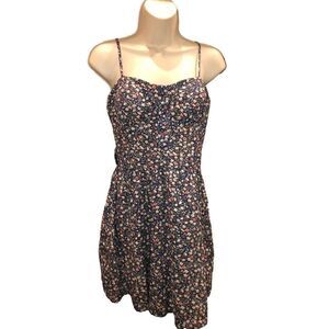 Papaya Womens Mini Sundress Cotton Floral